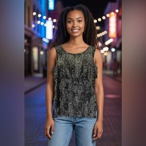 NWOT. INC Floral blouse